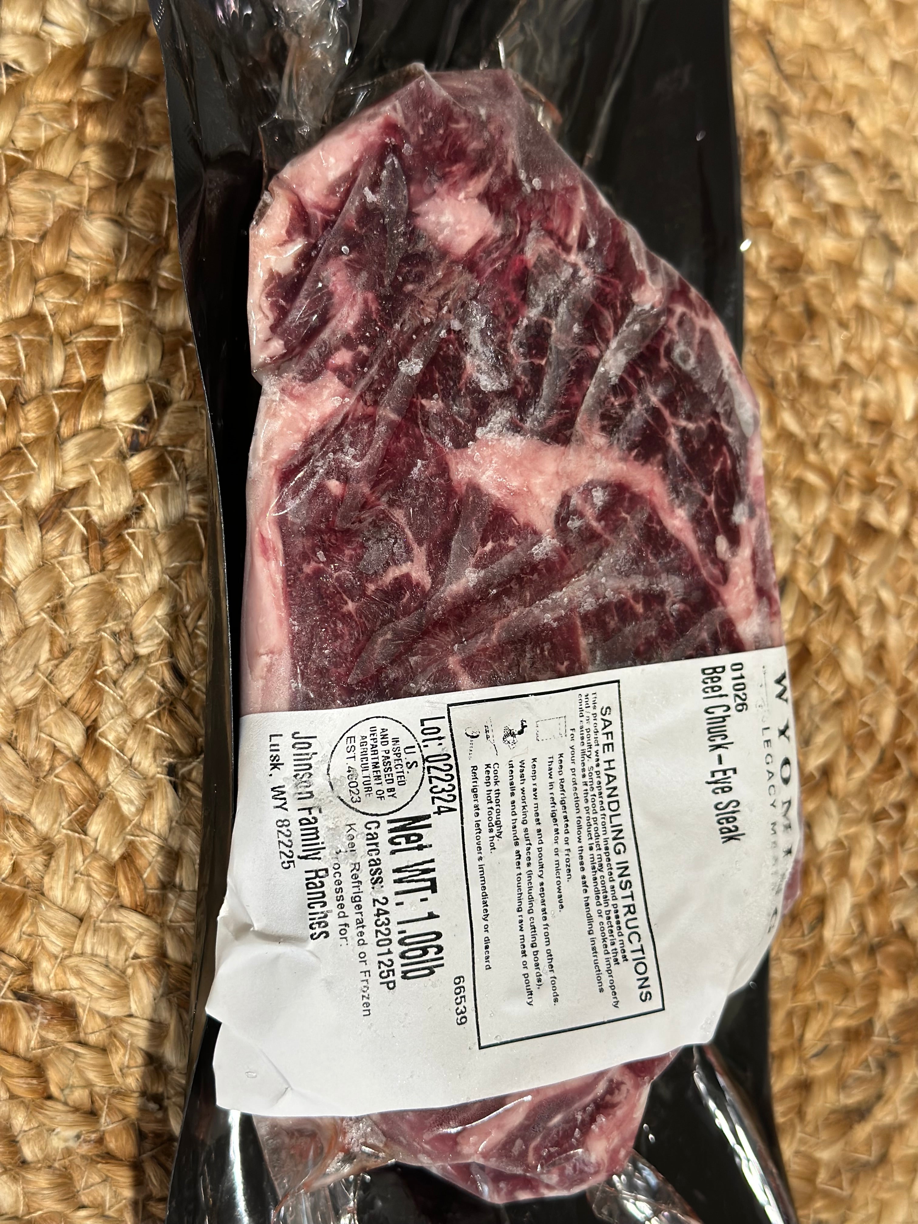 Chuck Eye Steak